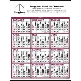 Big Numbers Span-A-Year Calendar Promotion