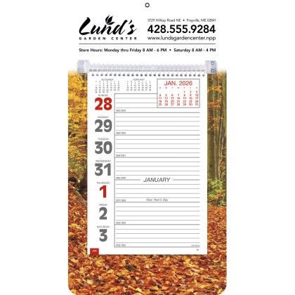 Memo Board Desk Calendar Autumn