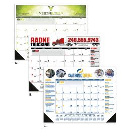Custom Multi-Color Desk Pad with Logo Imprint