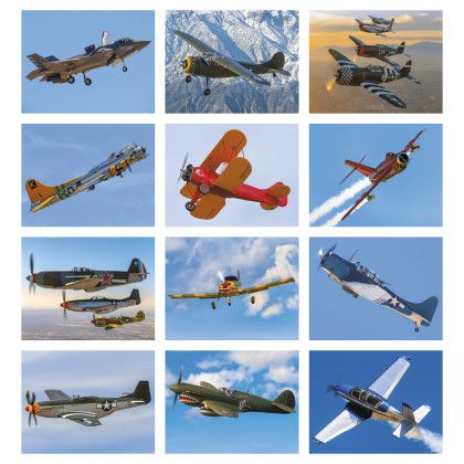 Customized Premium Appointment Calendar Planes Months