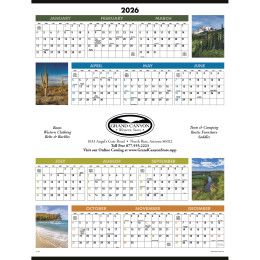Scenic Span-A-Year Calendar Custom Scenic Span-A-Year Calendar Custom