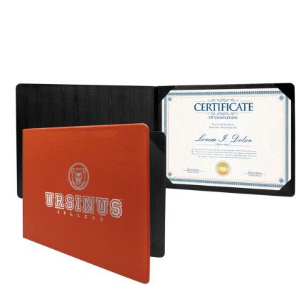 Custom Diploma Holder Standard Landscape - Red Custom Diploma Holder Standard Landscape - Red