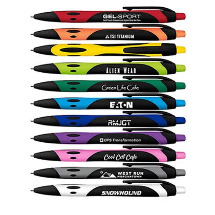 Customized Gel Sport Soft Touch Gel Pen