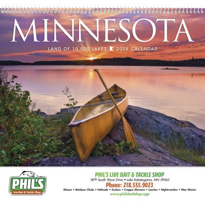 Custom Premium Appointment Calendar Minnesota Cover Custom Premium Appointment Calendar Minnesota Cover
