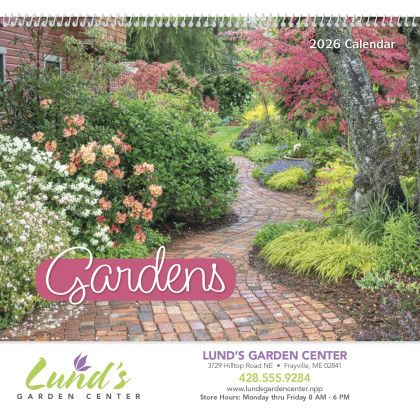 Premium Appointment Calendar - Gardens- Cover