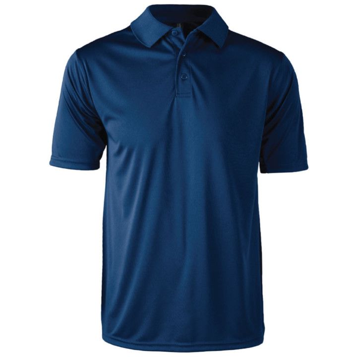 Edge Black Cap Sleeve Polo Shirt