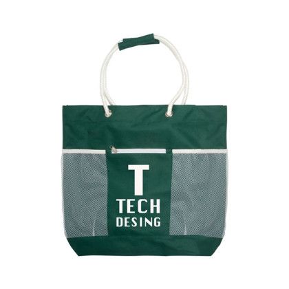 Seaside Tote- HUNTER GREEN 