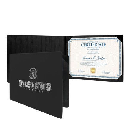 Custom Diploma Holder Standard Landscape - Black Custom Diploma Holder Standard Landscape - Black