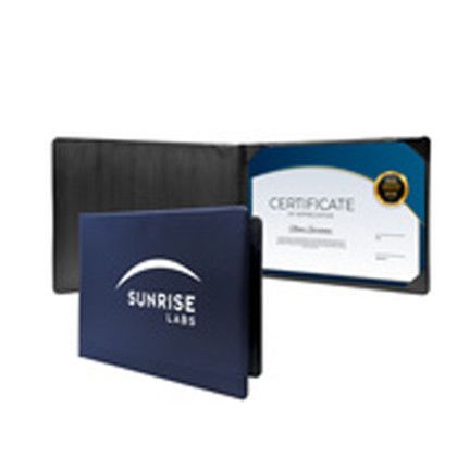 Custom Diploma Holder Padded Landscape - Royal Blue Custom Diploma Holder Padded Landscape - Royal Blue