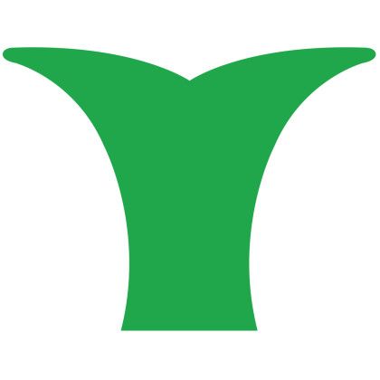 Custom Whale Tail Foam Hand - Kelly Green 354 Custom Whale Tail Foam Hand - Kelly Green 354