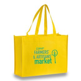 Custom Shopping Bag - 80 GSM - Yellow