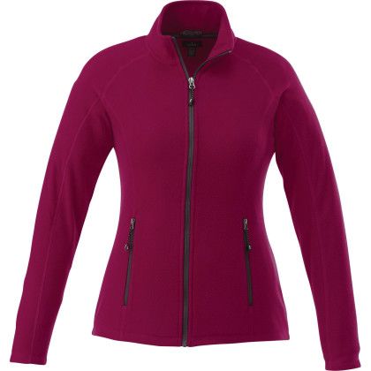 Women's Rixford Polyfleece Jacket-Maroon 