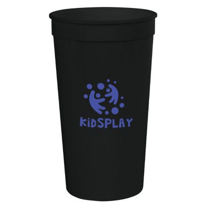 Custom 32 Oz. Big Game Stadium Cup - Black