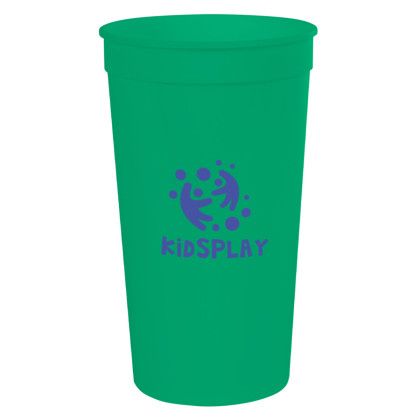 Custom 32 Oz. Big Game Stadium Cup - Green