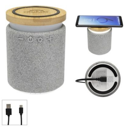 Custom Ultra Sound Speaker & Wireless Charger 2.0 - In Use