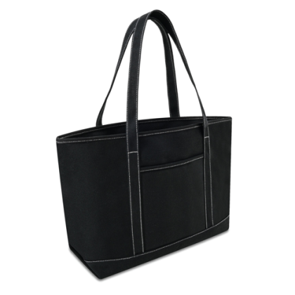 Custom Economy Color - Admiral Tote (Lg) - Black