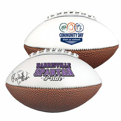 Custom 14" Full-Size Synthetic Leather Signature Football Custom 14" Full-Size Synthetic Leather Signature Football