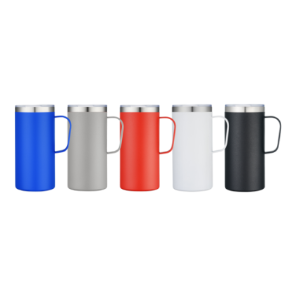 20oz Double Wall SS Vacuum Tall Camping Mug with Custom Logo