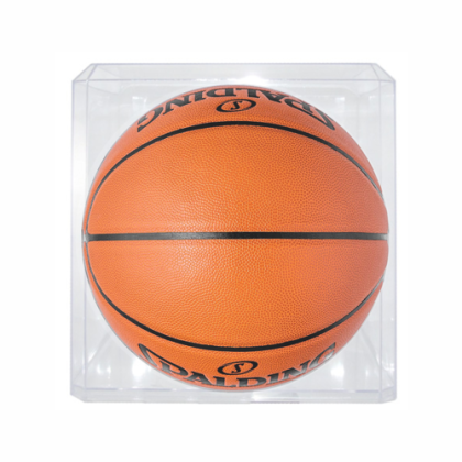 Custom Spalding Full-Size Composite Leather Basketball - Individually Shrink Wrapped