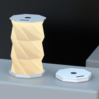 Custom Popup Lantern - In Use Custom Popup Lantern - In Use