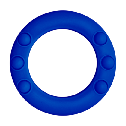 Custom Stress Popper Wrist Disc - Blue