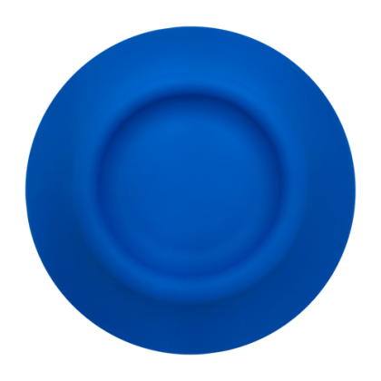 Custom Flying Disc Water Dish - Blue