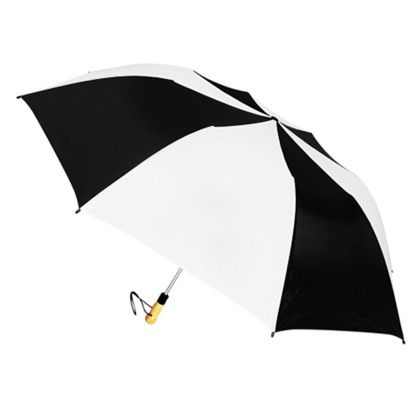 Big Storm Super Oversized Folding Umbrella-White-Black