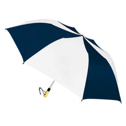 Big Storm Super Oversized Folding Umbrella-White-Navy