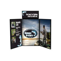 Custom 4' Fast Trak Display Kit (Full Graphic Panels)