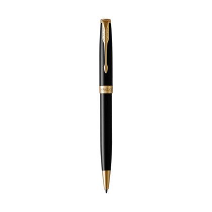 Custom Parker Sonnet Ballpoint - Black - Gold Trim Custom Parker Sonnet Ballpoint - Black - Gold Trim