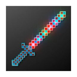 Custom Light Up Mini Pixel Swords 15 6/10" - Multicolor 1