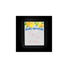 Custom 15"W x 18"H Luxe Glo Message Board - Multicolor 1