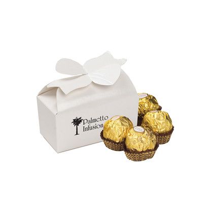 V.I.P Bow Box - Ferrero Rocher White