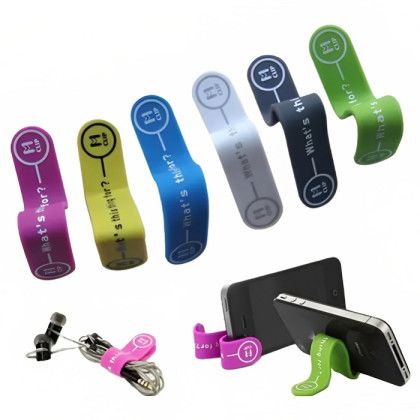 Custom Silicone Magnetic Phone Holder Clip- All Variant