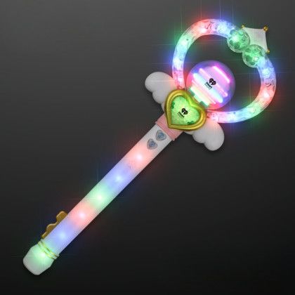 Light Up Princess Wand with Custom Imprint