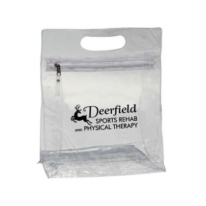 Custom Large Amenities Bag - Clear