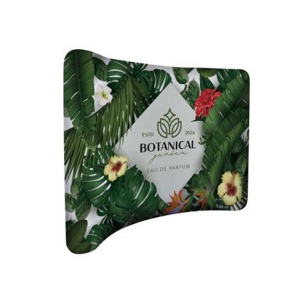 Custom 10' EuroFit Bow Floor Display Kit - Multicolor