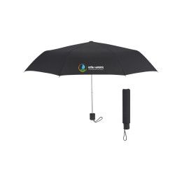 Recycle Budget Custom Umbrella-42 Inch - Black Recycle Budget Custom Umbrella-42 Inch - Black