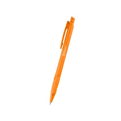 Custom Bravo Pen - Translucent Orange 