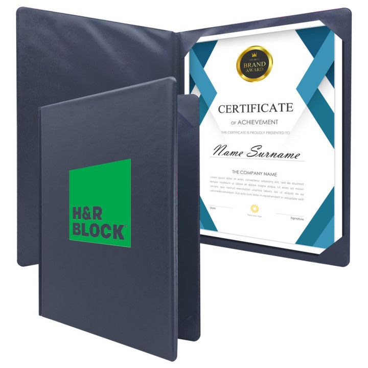Custom Diploma Holder Economy Portrait