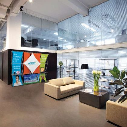 Custom Deluxe GeoMetrix 12-Quad Classic Trade Show Kit Custom Deluxe GeoMetrix 12-Quad Classic Trade Show Kit