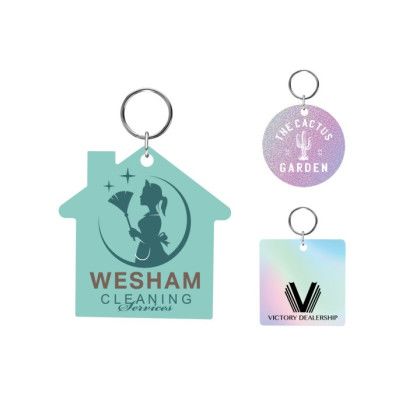 Custom Acrylic Key Tag - Custom Shape 2"