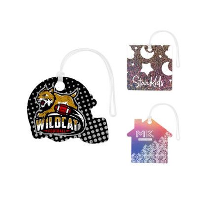 Custom Acrylic Bag Tag - Custom Shapes 6"