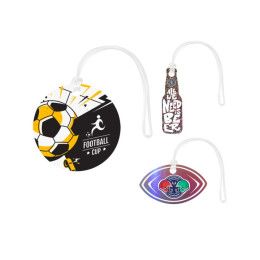 Custom Acrylic Bag Tag - Custom Shapes 5"