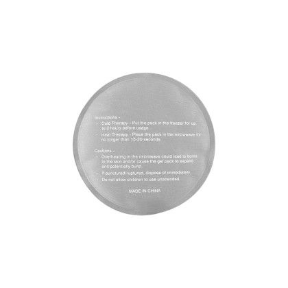 Custom Hot/Cold Gel Pack - Gray back