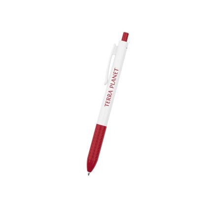 Custom Nova RABS Pen - White with red