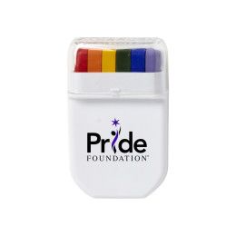 Custom Face Paint with Logo - Rainbow Pride