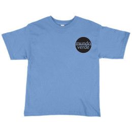 Custom M&O Youth Gold Soft T-Shirt 100% Cotton Screened - Carolina Blue 