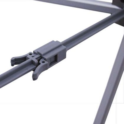 Custom 10' Curved Splash Floor Display Hardware - Stand