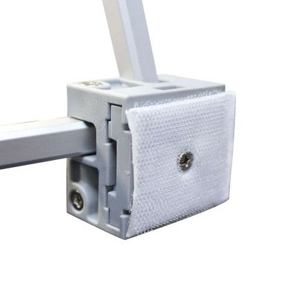 Custom 8' Straight Splash Floor Display Hardware - Hardware